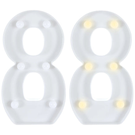 Light-Up Standing Number Light-Up Standing Number - 8