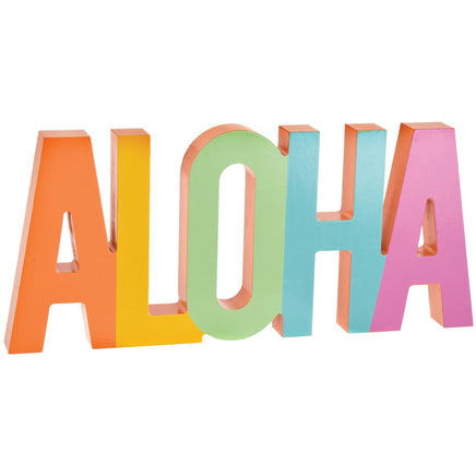 A-L-O-H-A Sign