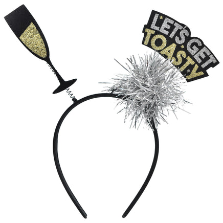 "Let's Get Toasty" NYE Headbopper  1 ct.