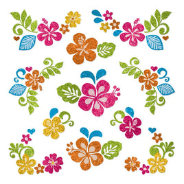 Summer Face Glitter Decals