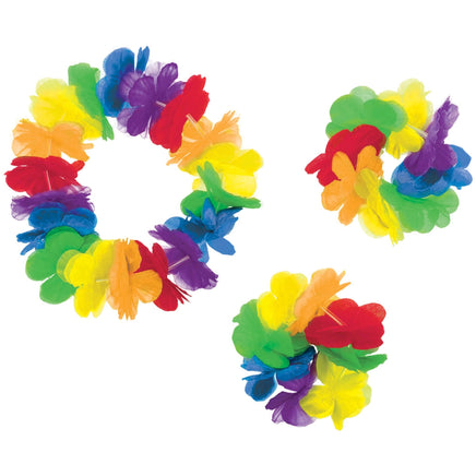 Rainbow Hawaiian Accessory Pack 3 ct.
