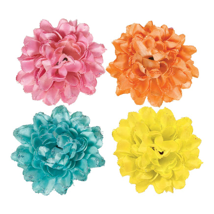 Oasis Mini Rose Hair Clips 4 ct.