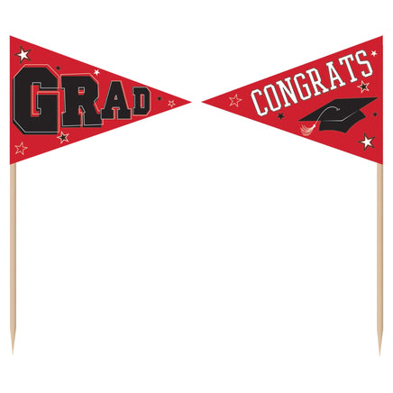 Grad Party Picks - Red 36 ct.