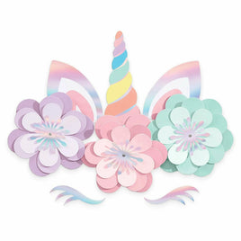 Magical Rainbow Birthday Unicorn Wall Decoration