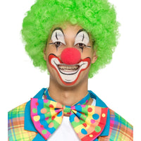 Neon Big Top Clown Bowtie