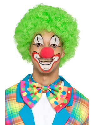 Neon Big Top Clown Bowtie