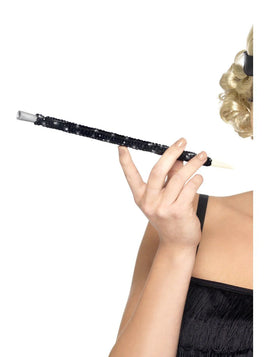 Black Sequin Cigarette Holder