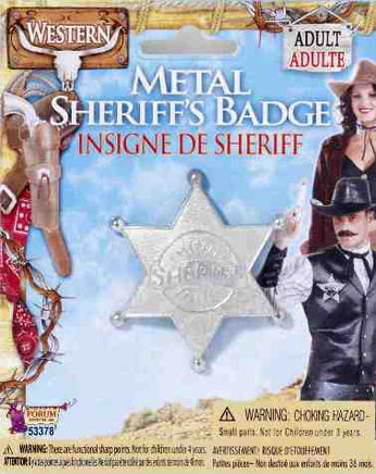 Metal Sheriff Badge