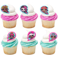 LOL Surprise Squad Goals Cupcake Rings 12 ct.