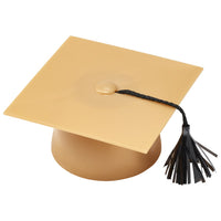 Gold Grad Hat Cake Topper
