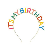 Happy Birthday Rhinestone Headband