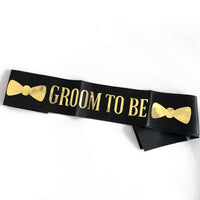 Groom To Be Sash