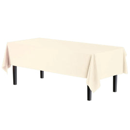 Ivory Table Cover  54 in. X 108 in.  1ct.