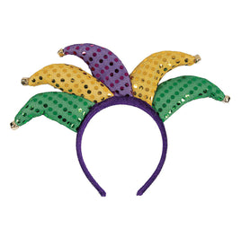 Mardi Gras Jester Headband
