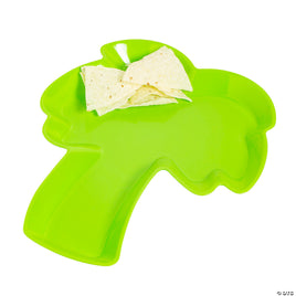 Palm Tree Shaped Plastic Tray