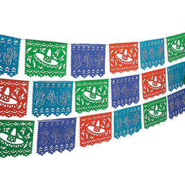 Plastic Fiesta Cutout Banner