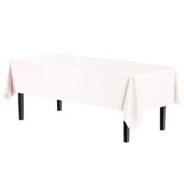 White Table Cover  54 in. X 108 in.  1 ct.