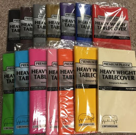 Vanilla Heavy Duty Tablecover 54" X 108"