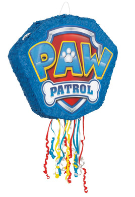 Paw Patrol Shaped Drum Pull Pop Out Pinata