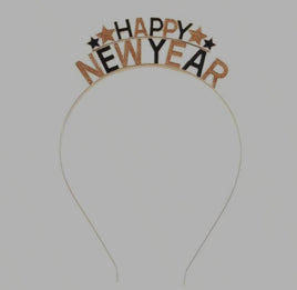 Glitter Happy New Year Headband  1 ct.