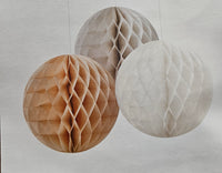 Honeycomb Hanging Lanterns 3 pcs.
