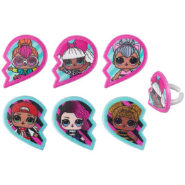 LOL Surprise Squad Goals Cupcake Rings 12 ct.