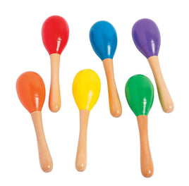 Small Painted Maracas 6 ct.