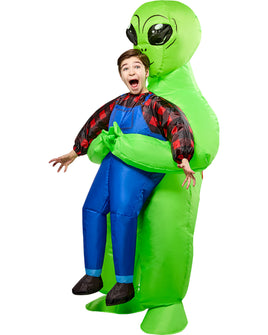 Alien Abduction Kids Inflatable Costume