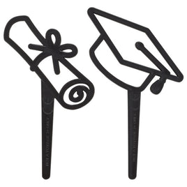 Graduation Icons DecoPics 12 ct.