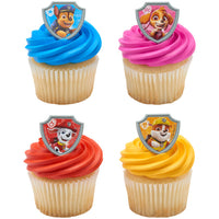 Paw Patrol Reporting For Duty Cupcake Rings 12 ct.