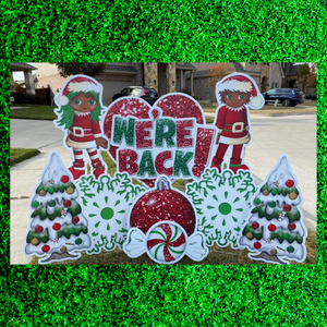 Elf Yard Card WEEKDAY Rental