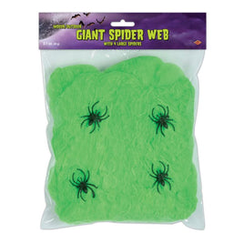 Giant Spider Web Green