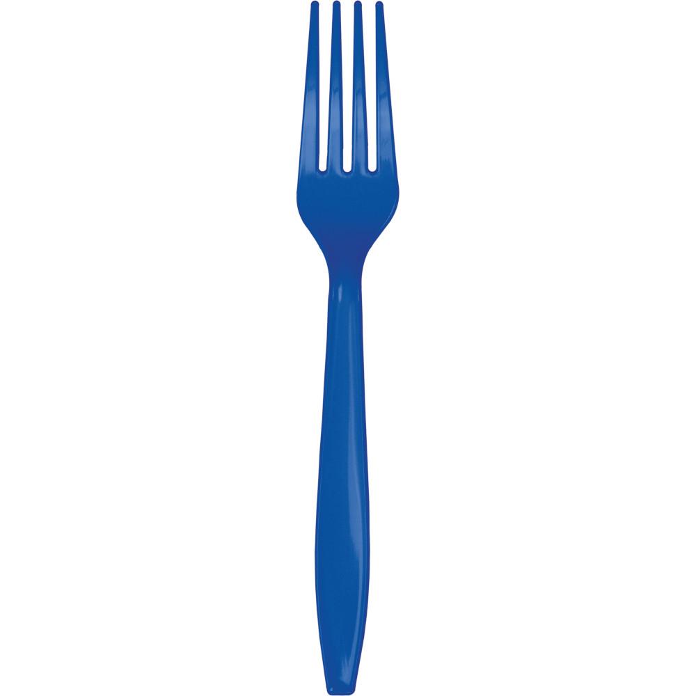 Cobalt Blue Forks 24 ct. 