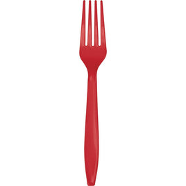 Classic Red Forks 24 ct.