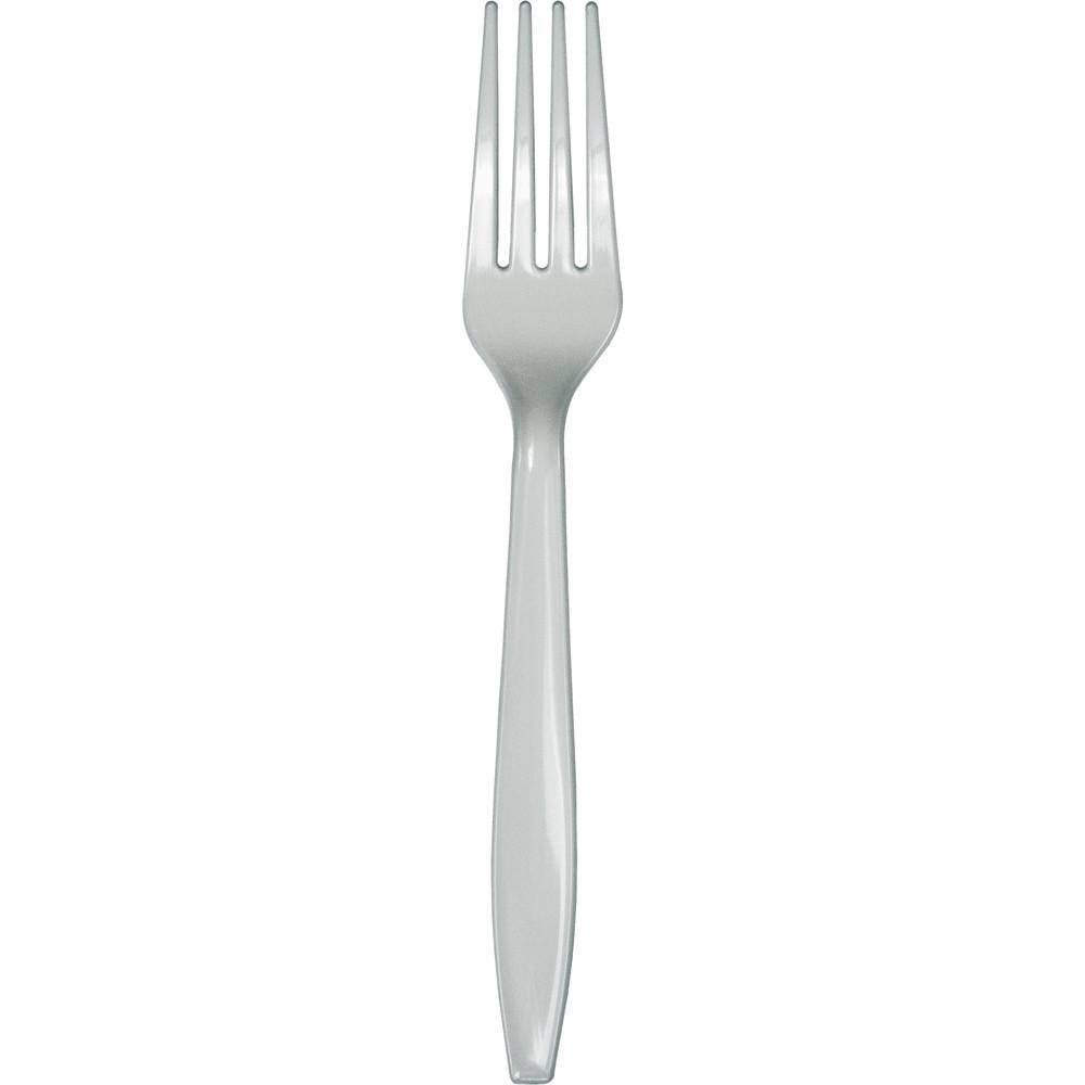 Shimmering Silver Forks 24 ct. 