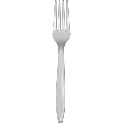 Shimmering Silver Forks 24 ct. 