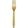 Glittering Gold Forks 24 ct. 
