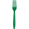 Emerald Green Forks 24 ct. 
