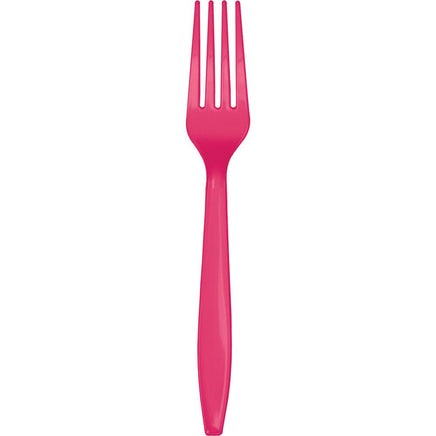 Hot Pink Forks 24 ct.