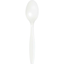 WHITE SPOONS 24 CT.