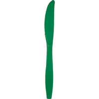 Emerald Green Knives 24 ct. 