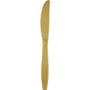 Glittering Gold Knives 24 ct. 