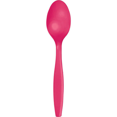 Hot Pink Spoons 24 ct. 