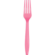 Candy Pink Forks 24 ct. 