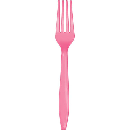 Candy Pink Forks 24 ct.