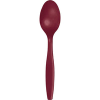 BURGUNDY SPOONS 24 CT. 