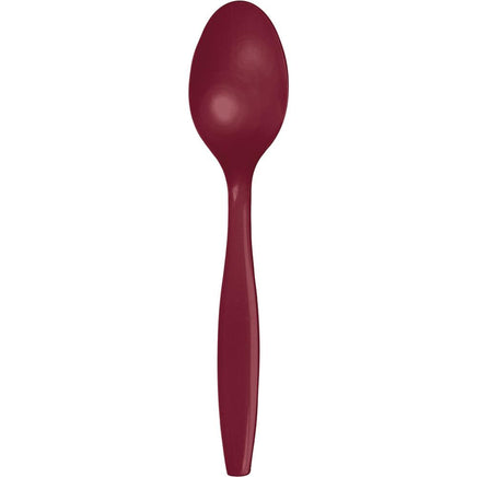 BURGUNDY SPOONS 24 CT. 