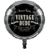 18" Vintage Dude Foil Balloon