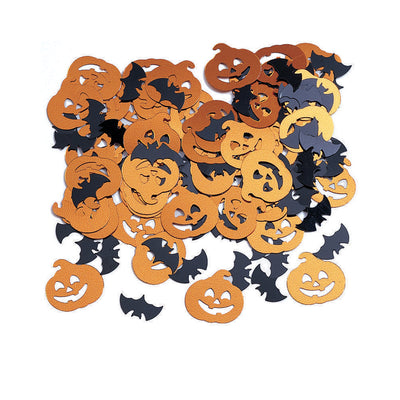 Bats and Pumpkins Confetti 1 ct.