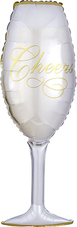 38" CHAMPAGNE GLASS